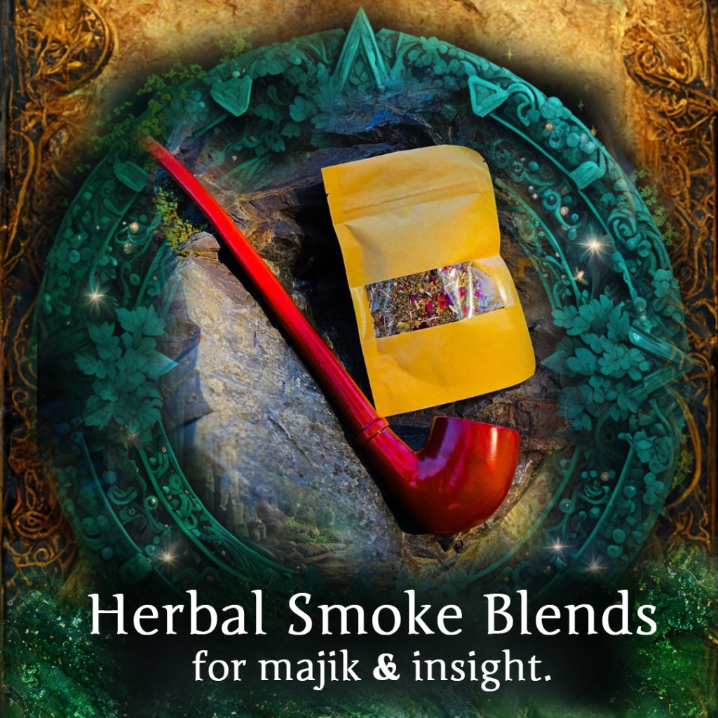 Get the Elven Wizard's Majik Herbal Ritual Smoke Blends